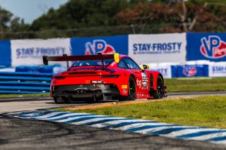 #92 Porsche 992 GT3 R of Jean-Frederic Laberge and Kyle Marcelli, LAB Motorsport by GT Racing, Pro-Am, GT World Challenge America Powered by AWS, SRO America, Sebring International Raceway, Sebring, FL, May 15-18, 2025.
 | Fabian Lagunas | www.lagunasphotography.com | For SRO Motorsports Group 2025