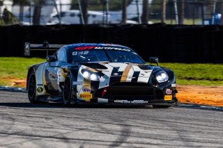 #2 Aston Martin Vantage AMR GT3 EVO of Jason Bell and Michael Cooper, RacersEdge, Pro-Am, GT World Challenge America Powered by AWS, SRO America, Sebring International Raceway, Sebring, FL, May 15-18, 2025.
 | Fabian Lagunas | www.lagunasphotography.com | For SRO Motorsports Group 2025