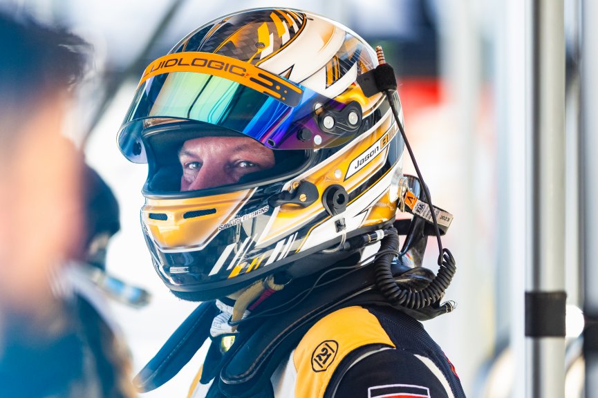 #2 Aston Martin Vantage AMR GT3 EVO of Jason Bell and Michael Cooper, RacersEdge, Pro-Am, GT World Challenge America Powered by AWS, SRO America, Sebring International Raceway, Sebring, FL, May 15-18, 2025.
