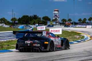 #91 Mercedes-AMG GT3 of Jeff Burton and Philip Ellis, Regulator Racing, Pro-Am, GT World Challenge America Powered by AWS, SRO America, Sebring International Raceway, Sebring, FL, May 15-18, 2025.
 | Fabian Lagunas | www.lagunasphotography.com | For SRO Motorsports Group 2025