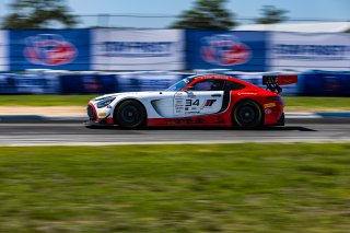 #34 Mercedes-AMG GT3 of Michai Stephens and Mikael Grenier, JMF Motorsports, Pro, GT World Challenge America Powered by AWS, SRO America, Sebring International Raceway, Sebring, FL, May 15-18, 2025.
 | Fabian Lagunas | www.lagunasphotography.com | For SRO Motorsports Group 2025