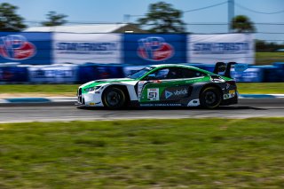 #51 BMW M4 GT3 EVO of Varun Choksey and Bill Auberlen, Random Vandals Racing, Pro, GT World Challenge America Powered by AWS, SRO America, Sebring International Raceway, Sebring, FL, May 15-18, 2025.
 | Fabian Lagunas | www.lagunasphotography.com | For SRO Motorsports Group 2025