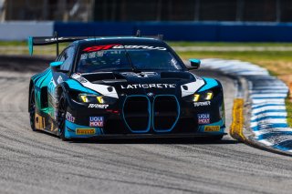 #29 BMW M4 GT3 EVO of Justin Rothberg and Robby Foley, Turner Motorsport, Pro-Am, GT World Challenge America Powered by AWS, SRO America, Sebring International Raceway, Sebring, FL, May 15-18, 2025.
 | Fabian Lagunas | www.lagunasphotography.com | For SRO Motorsports Group 2025
