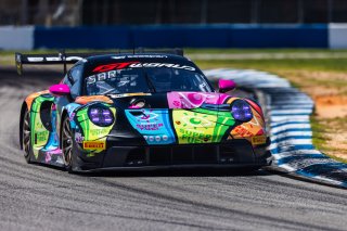 #32 Porsche 992 GT3 R of Kyle Washington and Tom Sargent, GMG Racing, Pro-Am, GT World Challenge America Powered by AWS, SRO America, Sebring International Raceway, Sebring, FL, May 15-18, 2025.
 | Fabian Lagunas | www.lagunasphotography.com | For SRO Motorsports Group 2025