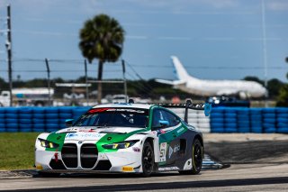 #51 BMW M4 GT3 EVO of Varun Choksey and Bill Auberlen, Random Vandals Racing, Pro, GT World Challenge America Powered by AWS, SRO America, Sebring International Raceway, Sebring, FL, May 15-18, 2025.
 | Fabian Lagunas | www.lagunasphotography.com | For SRO Motorsports Group 2025