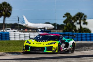 #11 Chevrolet Corvette Z06 GT3.R of Blake McDonald and Matt Bell, DXDT Racing, Pro-Am, GT World Challenge America Powered by AWS, SRO America, Sebring International Raceway, Sebring, FL, May 15-18, 2025.
 | Fabian Lagunas | www.lagunasphotography.com | For SRO Motorsports Group 2025