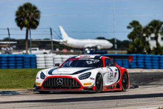#34 Mercedes-AMG GT3 of Michai Stephens and Mikael Grenier, JMF Motorsports, Pro, GT World Challenge America Powered by AWS, SRO America, Sebring International Raceway, Sebring, FL, May 15-18, 2025.
 | Fabian Lagunas | www.lagunasphotography.com | For SRO Motorsports Group 2025