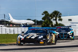 #2 Aston Martin Vantage AMR GT3 EVO of Jason Bell and Michael Cooper, RacersEdge, Pro-Am, GT World Challenge America Powered by AWS, SRO America, Sebring International Raceway, Sebring, FL, May 15-18, 2025.
 | Fabian Lagunas | www.lagunasphotography.com | For SRO Motorsports Group 2025