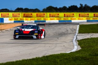 #18 Porsche 992 GT3 R of Alex Sedgwick and Jan Heylen, RS1, Pro, GT World Challenge America Powered by AWS, SRO America, Sebring International Raceway, Sebring, FL, May 15-18, 2025.
 | Fabian Lagunas | www.lagunasphotography.com | For SRO Motorsports Group 2025