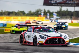 #34 Mercedes-AMG GT3 of Michai Stephens and Mikael Grenier, JMF Motorsports, Pro, GT World Challenge America Powered by AWS, SRO America, Sebring International Raceway, Sebring, FL, May 15-18, 2025.
 | Fabian Lagunas | www.lagunasphotography.com | For SRO Motorsports Group 2025