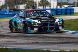 #29 BMW M4 GT3 EVO of Justin Rothberg and Robby Foley, Turner Motorsport, Pro-Am, GT World Challenge America Powered by AWS, SRO America, Sebring International Raceway, Sebring, FL, May 15-18, 2025.
 | Fabian Lagunas | www.lagunasphotography.com | For SRO Motorsports Group 2025