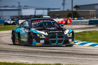 #29 BMW M4 GT3 EVO of Justin Rothberg and Robby Foley, Turner Motorsport, Pro-Am, GT World Challenge America Powered by AWS, SRO America, Sebring International Raceway, Sebring, FL, May 15-18, 2025.
 | Fabian Lagunas | www.lagunasphotography.com | For SRO Motorsports Group 2025