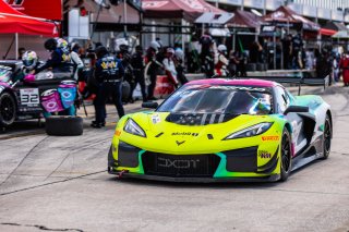 #11 Chevrolet Corvette Z06 GT3.R of Blake McDonald and Matt Bell, DXDT Racing, Pro-Am, GT World Challenge America Powered by AWS, SRO America, Sebring International Raceway, Sebring, FL, May 15-18, 2025.
 | Fabian Lagunas | www.lagunasphotography.com | For SRO Motorsports Group 2025
