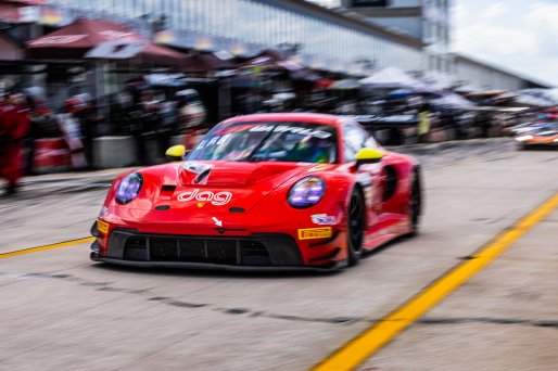 #92 Porsche 992 GT3 R of Jean-Frederic Laberge and Kyle Marcelli, LAB Motorsport by GT Racing, Pro-Am, GT World Challenge America Powered by AWS, SRO America, Sebring International Raceway, Sebring, FL, May 15-18, 2025.
 | Fabian Lagunas | www.lagunasphotography.com | For SRO Motorsports Group 2025