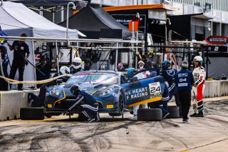 #24 Aston Martin Vantage AMR GT3 EVO of Gray Newell and Darren Turner, Heart of Racing Team, Pro-Am, GT World Challenge America Powered by AWS, SRO America, Sebring International Raceway, Sebring, FL, May 15-18, 2025.
 | Fabian Lagunas | www.lagunasphotography.com | For SRO Motorsports Group 2025