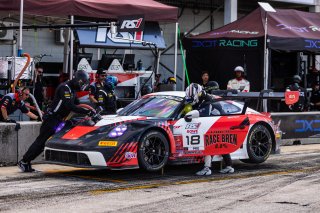 #18 Porsche 992 GT3 R of Alex Sedgwick and Jan Heylen, RS1, Pro, GT World Challenge America Powered by AWS, SRO America, Sebring International Raceway, Sebring, FL, May 15-18, 2025.
 | Fabian Lagunas | www.lagunasphotography.com | For SRO Motorsports Group 2025