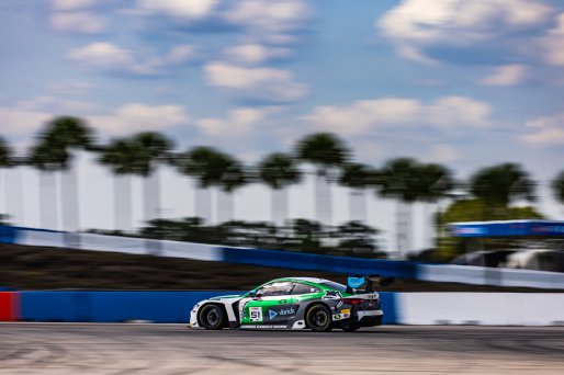 #51 BMW M4 GT3 EVO of Varun Choksey and Bill Auberlen, Random Vandals Racing, Pro, GT World Challenge America Powered by AWS, SRO America, Sebring International Raceway, Sebring, FL, May 15-18, 2025.
 | Fabian Lagunas | www.lagunasphotography.com | For SRO Motorsports Group 2025