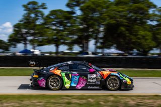 #32 Porsche 992 GT3 R of Kyle Washington and Tom Sargent, GMG Racing, Pro-Am, GT World Challenge America Powered by AWS, SRO America, Sebring International Raceway, Sebring, FL, May 15-18, 2025.
 | Fabian Lagunas | www.lagunasphotography.com | For SRO Motorsports Group 2025