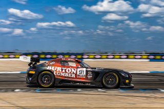 #91 Mercedes-AMG GT3 of Jeff Burton and Philip Ellis, Regulator Racing, Pro-Am, GT World Challenge America Powered by AWS, SRO America, Sebring International Raceway, Sebring, FL, May 15-18, 2025.
 | Fabian Lagunas | www.lagunasphotography.com | For SRO Motorsports Group 2025