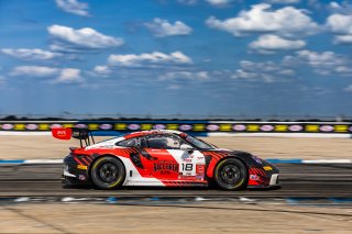 #18 Porsche 992 GT3 R of Alex Sedgwick and Jan Heylen, RS1, Pro, GT World Challenge America Powered by AWS, SRO America, Sebring International Raceway, Sebring, FL, May 15-18, 2025.
 | Fabian Lagunas | www.lagunasphotography.com | For SRO Motorsports Group 2025