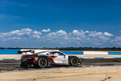 #50 Chevrolet Corvette Z06 GT3.R of Ross Chouest and Aaron Povoledo, Chouest Povoledo Racing, Pro-Am, GT World Challenge America Powered by AWS, SRO America, Sebring International Raceway, Sebring, FL, May 15-18, 2025.
 | Fabian Lagunas | www.lagunasphotography.com | For SRO Motorsports Group 2025