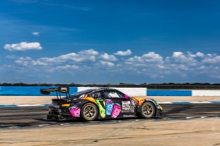 #32 Porsche 992 GT3 R of Kyle Washington and Tom Sargent, GMG Racing, Pro-Am, GT World Challenge America Powered by AWS, SRO America, Sebring International Raceway, Sebring, FL, May 15-18, 2025.
 | Fabian Lagunas | www.lagunasphotography.com | For SRO Motorsports Group 2025