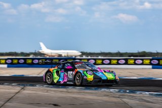 #32 Porsche 992 GT3 R of Kyle Washington and Tom Sargent, GMG Racing, Pro-Am, GT World Challenge America Powered by AWS, SRO America, Sebring International Raceway, Sebring, FL, May 15-18, 2025.
 | Fabian Lagunas | www.lagunasphotography.com | For SRO Motorsports Group 2025