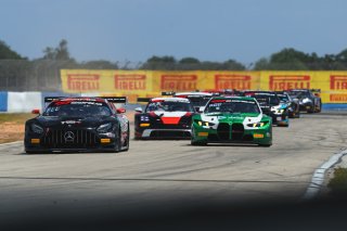 #91 Mercedes-AMG GT3 of Jeff Burton and Philip Ellis, Regulator Racing, Pro-Am, GT World Challenge America Powered by AWS, SRO America, Sebring International Raceway, Sebring, FL, May 15-18, 2025.
 | Fred Hardy | www.FredHardyPhoto.com for SRO America ©2025