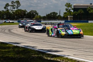 #32 Porsche 992 GT3 R of Kyle Washington and Tom Sargent, GMG Racing, Pro-Am, GT World Challenge America Powered by AWS, SRO America, Sebring International Raceway, Sebring, FL, May 15-18, 2025.
 | www.lagunasphotography.com