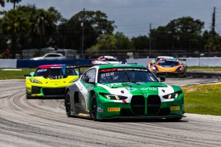 #99 BMW M4 GT3 EVO of Kenton Koch and Connor De Phillippi, Random Vandals Racing, Pro, GT World Challenge America Powered by AWS, SRO America, Sebring International Raceway, Sebring, FL, May 15-18, 2025.
 | www.lagunasphotography.com