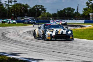 #2 Aston Martin Vantage AMR GT3 EVO of Jason Bell and Michael Cooper, RacersEdge, Pro-Am, GT World Challenge America Powered by AWS, SRO America, Sebring International Raceway, Sebring, FL, May 15-18, 2025.
 | Fabian Lagunas | www.lagunasphotography.com | For SRO Motorsports Group 2025