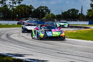#32 Porsche 992 GT3 R of Kyle Washington and Tom Sargent, GMG Racing, Pro-Am, GT World Challenge America Powered by AWS, SRO America, Sebring International Raceway, Sebring, FL, May 15-18, 2025.
 | Fabian Lagunas | www.lagunasphotography.com | For SRO Motorsports Group 2025
