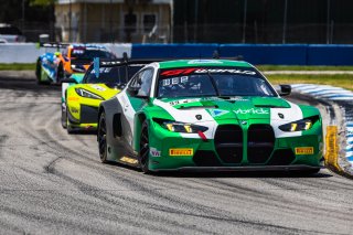 #99 BMW M4 GT3 EVO of Kenton Koch and Connor De Phillippi, Random Vandals Racing, Pro, GT World Challenge America Powered by AWS, SRO America, Sebring International Raceway, Sebring, FL, May 15-18, 2025.
 | Fabian Lagunas | www.lagunasphotography.com | For SRO Motorsports Group 2025