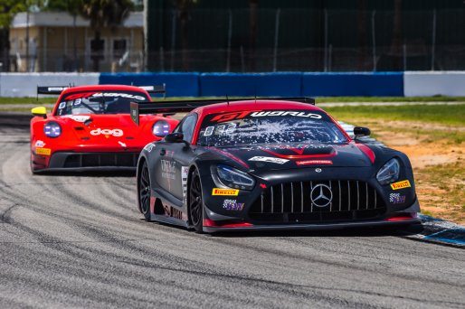 #27 Mercedes-AMG GT3 of Jason Daskalos and Isaac Sherman, CRP Racing, Pro-Am, GT World Challenge America Powered by AWS, SRO America, Sebring International Raceway, Sebring, FL, May 15-18, 2025.
 | Fabian Lagunas | www.lagunasphotography.com | For SRO Motorsports Group 2025