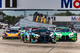 #29 BMW M4 GT3 EVO of Justin Rothberg and Robby Foley, Turner Motorsport, Pro-Am, GT World Challenge America Powered by AWS, SRO America, Sebring International Raceway, Sebring, FL, May 15-18, 2025.
 | Fabian Lagunas | www.lagunasphotography.com | For SRO Motorsports Group 2025