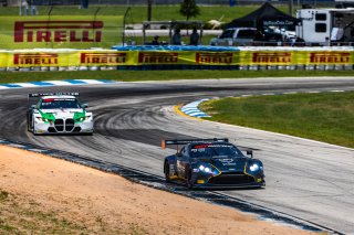 #24 Aston Martin Vantage AMR GT3 EVO of Gray Newell and Darren Turner, Heart of Racing Team, Pro-Am, GT World Challenge America Powered by AWS, SRO America, Sebring International Raceway, Sebring, FL, May 15-18, 2025.
 | Fabian Lagunas | www.lagunasphotography.com | For SRO Motorsports Group 2025