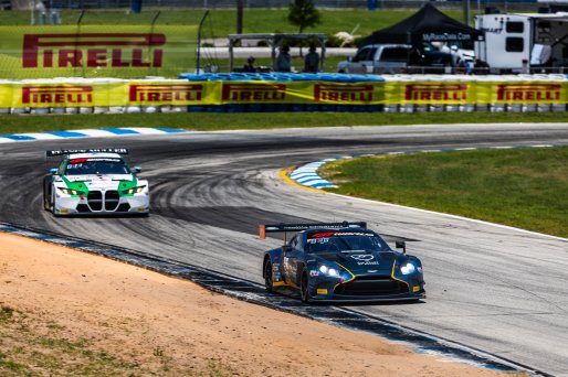 #24 Aston Martin Vantage AMR GT3 EVO of Gray Newell and Darren Turner, Heart of Racing Team, Pro-Am, GT World Challenge America Powered by AWS, SRO America, Sebring International Raceway, Sebring, FL, May 15-18, 2025.
 | Fabian Lagunas | www.lagunasphotography.com | For SRO Motorsports Group 2025
