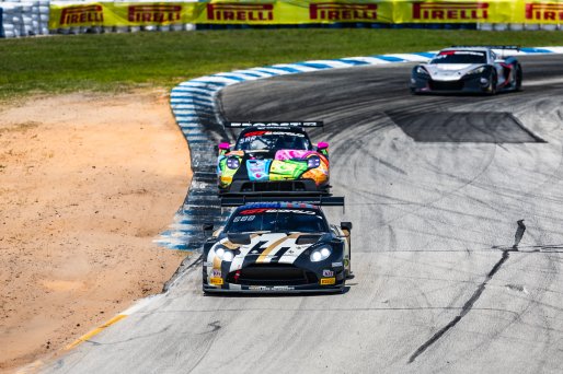 #2 Aston Martin Vantage AMR GT3 EVO of Jason Bell and Michael Cooper, RacersEdge, Pro-Am, GT World Challenge America Powered by AWS, SRO America, Sebring International Raceway, Sebring, FL, May 15-18, 2025.
 | Fabian Lagunas | www.lagunasphotography.com | For SRO Motorsports Group 2025