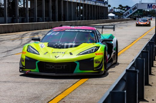 #11 Chevrolet Corvette Z06 GT3.R of Blake McDonald and Matt Bell, DXDT Racing, Pro-Am, GT World Challenge America Powered by AWS, SRO America, Sebring International Raceway, Sebring, FL, May 15-18, 2025.
 | Fabian Lagunas | www.lagunasphotography.com | For SRO Motorsports Group 2025