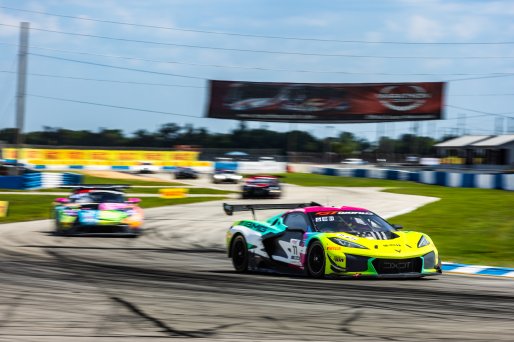 #11 Chevrolet Corvette Z06 GT3.R of Blake McDonald and Matt Bell, DXDT Racing, Pro-Am, GT World Challenge America Powered by AWS, SRO America, Sebring International Raceway, Sebring, FL, May 15-18, 2025.
 | Fabian Lagunas | www.lagunasphotography.com | For SRO Motorsports Group 2025