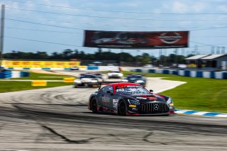 #27 Mercedes-AMG GT3 of Jason Daskalos and Isaac Sherman, CRP Racing, Pro-Am, GT World Challenge America Powered by AWS, SRO America, Sebring International Raceway, Sebring, FL, May 15-18, 2025.
 | Fabian Lagunas | www.lagunasphotography.com | For SRO Motorsports Group 2025