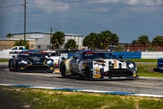 #2 Aston Martin Vantage AMR GT3 EVO of Jason Bell and Michael Cooper, RacersEdge, Pro-Am, GT World Challenge America Powered by AWS, SRO America, Sebring International Raceway, Sebring, FL, May 15-18, 2025.
 | Fabian Lagunas | www.lagunasphotography.com | For SRO Motorsports Group 2025