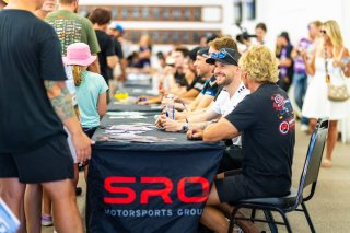 Autograph session at GT World Challenge America Powered by AWS, SRO America, Sebring International Raceway, Sebring, FL, May 15-18, 2025.
 | Fabian Lagunas | www.lagunasphotography.com | For SRO Motorsports Group 2025