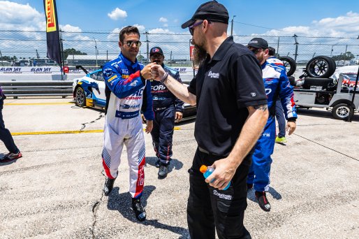 Grid walk at GT World Challenge America Powered by AWS, SRO America, Sebring International Raceway, Sebring, FL, May 15-18, 2025. #6 Ford Mustang GT3 of Scott Dollahite and Stefano Gattuso, Dollahite Racing, Pro-Am
 | Fabian Lagunas | www.lagunasphotography.com | For SRO Motorsports Group 2025