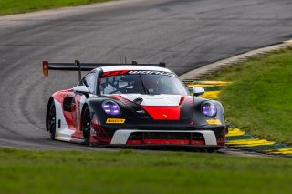 #18 Porsche 992 GT3 R of Alex Sedgwick and Jan Heylen, RS1, Pro, GT World Challenge America Powered by AWS, SRO America, Virginia International Raceway, Alton, VA, July 18-20, 2025
 | Fabian Lagunas | www.lagunasphotography.com | For SRO Motorsports Group 2025