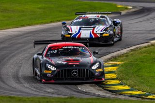 #27 Mercedes-AMG GT3 of Jason Daskalos and Isaac Sherman, CRP Racing, Pro-Am, GT World Challenge America Powered by AWS, SRO America, Virginia International Raceway, Alton, VA, July 18-20, 2025
 | Fabian Lagunas | www.lagunasphotography.com | For SRO Motorsports Group 2025