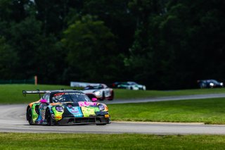 #32 Porsche 992 GT3 R of Kyle Washington and Tom Sargent, GMG Racing, Pro-Am, GT World Challenge America Powered by AWS, SRO America, Virginia International Raceway, Alton, VA, July 18-20, 2025
 | Fabian Lagunas | www.lagunasphotography.com | For SRO Motorsports Group 2025
