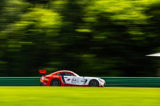#34 Mercedes-AMG GT3 of Michai Stephens and Mikael Grenier, JMF Motorsports, Pro, GT World Challenge America Powered by AWS, SRO America, Virginia International Raceway, Alton, VA, July 18-20, 2025
 | Fabian Lagunas | www.lagunasphotography.com | For SRO Motorsports Group 2025