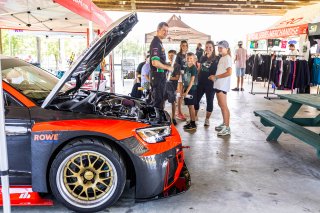 Autograph session at GT World Challenge America Powered by AWS, SRO America, Virginia International Raceway, Alton, VA, July 18-20, 2025
 | Fabian Lagunas | www.lagunasphotography.com | For SRO Motorsports Group 2025