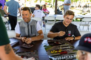 Autograph session at GT World Challenge America Powered by AWS, SRO America, Virginia International Raceway, Alton, VA, July 18-20, 2025
 | Fabian Lagunas | www.lagunasphotography.com | For SRO Motorsports Group 2025